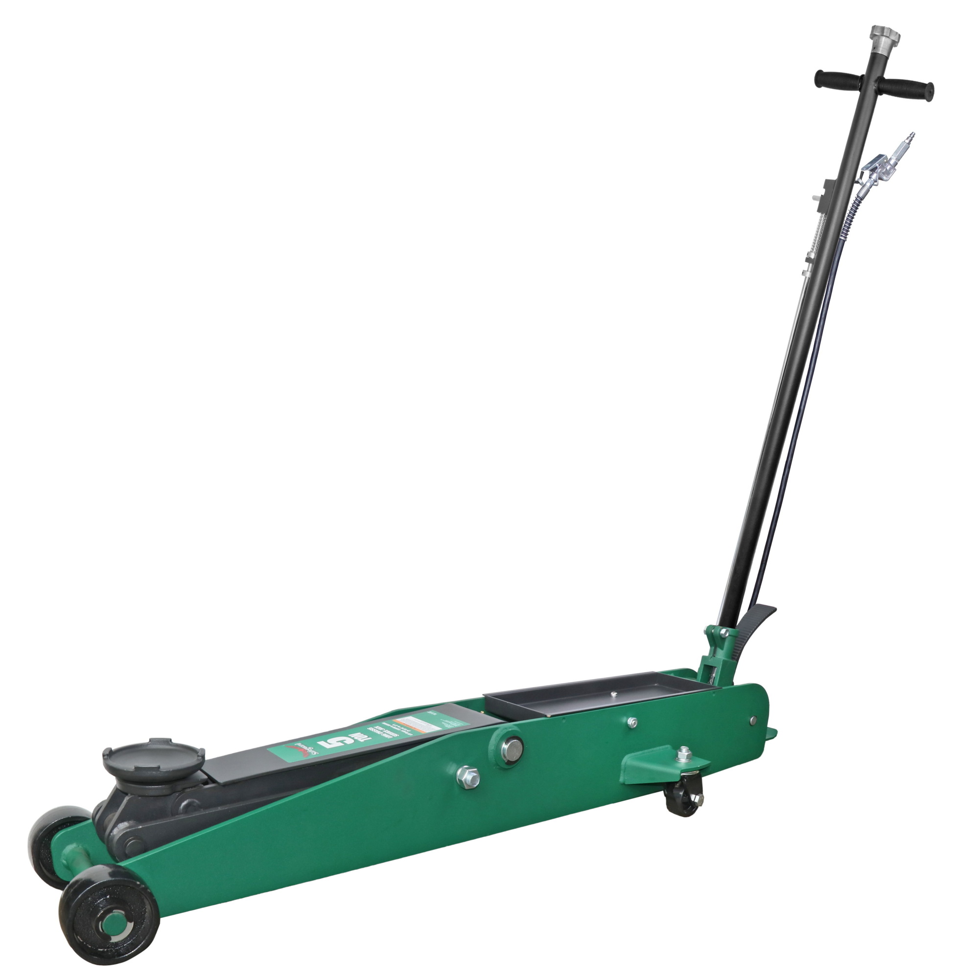 Safeguard 5 ton long chassis jack with air motor, #62056